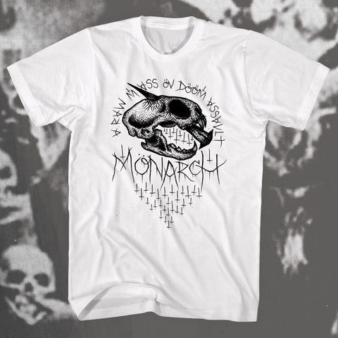 MONARCH "Mass Öv Dööm" T-shirt