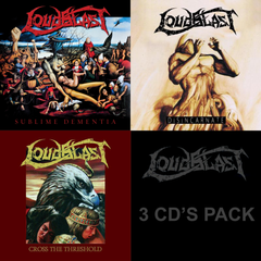 LOUDBLAST "3 cd pack" CD digipack reissue