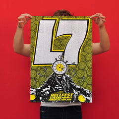 L7 "Hellfest 2015" Screen Print