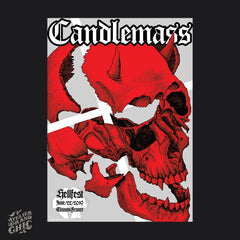 CANDLE MASS "HELLFEST 2019" SCREEN PRINT