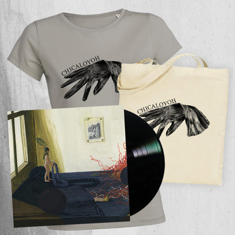 CHICALOYOH "LP Women T-shirt & Tote Bag" Bundle