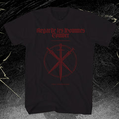 REGARDE LES HOMMES TOMBER "The Crowning / Red" T-shirt