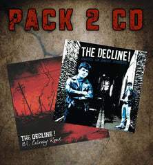 THE DECLINE ! "12A, Calvary Road" + "heroes..." CD PACK !