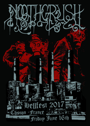 NOOTHGRUSH "Hellfest 2017" Screen Print