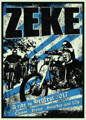 ZEKE "Hellfest 2017" Screen Print