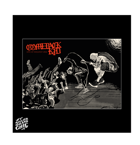 COMEBACK KID "Hellfest 2022" Screen Print